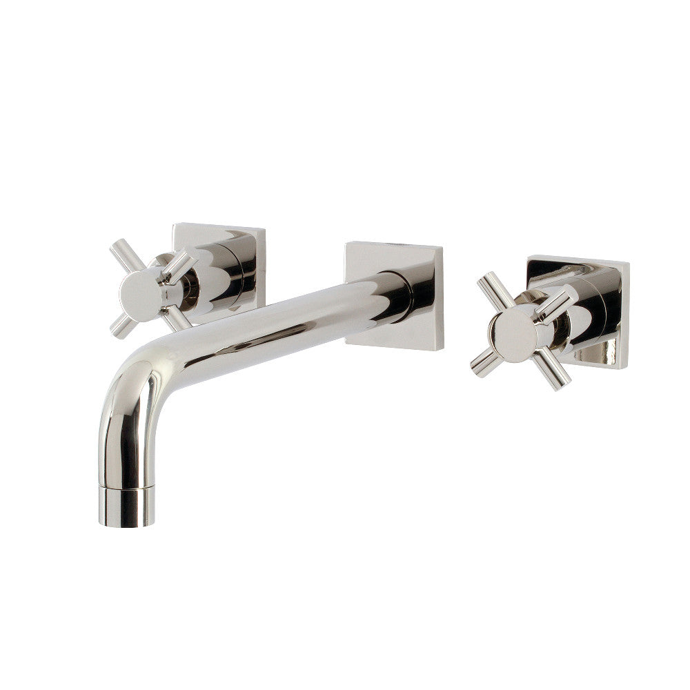 Kingston Brass KS6026DX Concord Wall Mount Tub Faucet, Polished Nickel - BNGBath