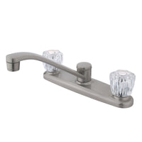 Thumbnail for Kingston Brass KB111SN Americana Centerset Kitchen Faucet, Brushed Nickel - BNGBath