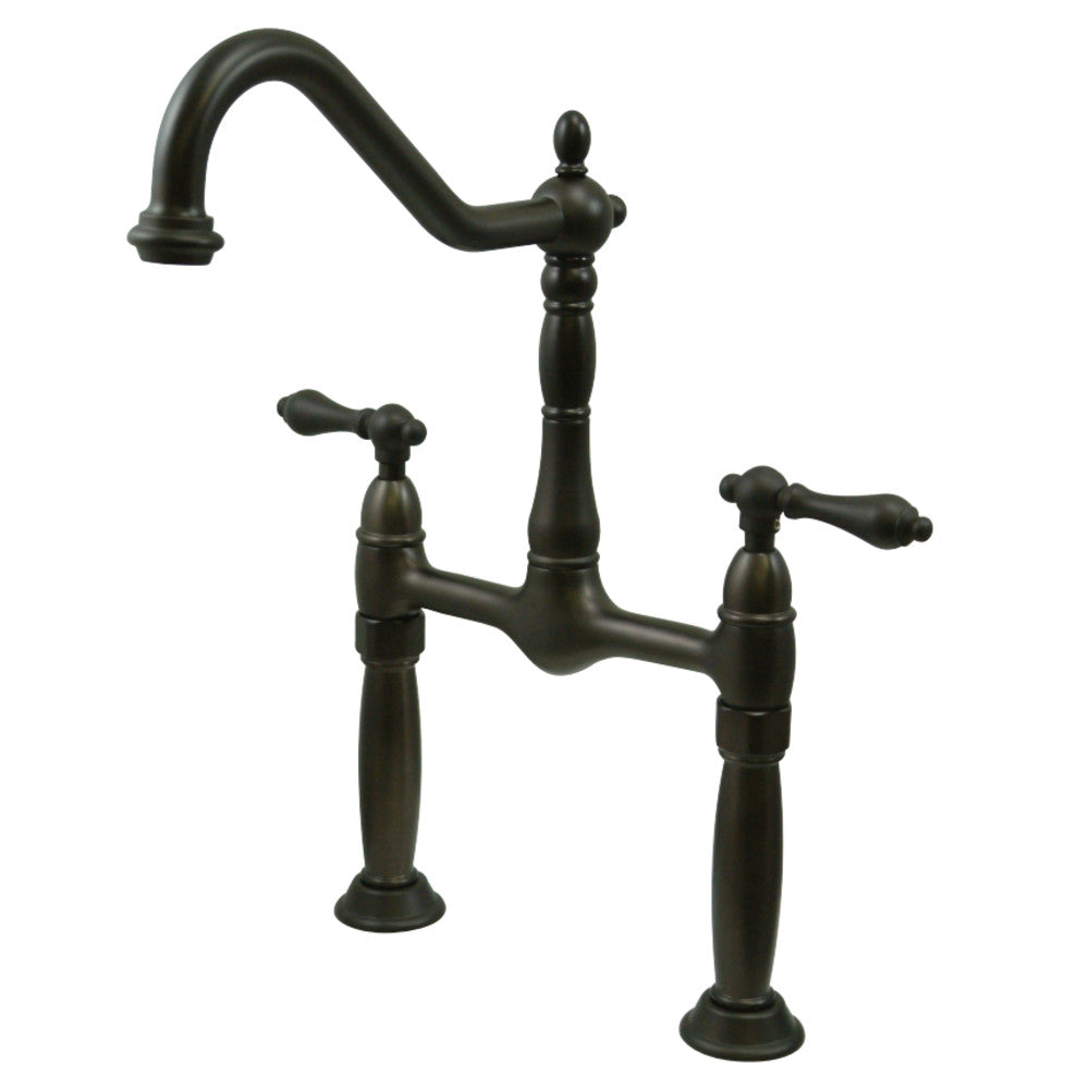 Kingston Brass KS1075AL Vessel Sink Faucet, Oil Rubbed Bronze - BNGBath