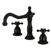 Thumbnail for Kingston Brass KS1970BX 8 in. Widespread Bathroom Faucet, Matte Black - BNGBath