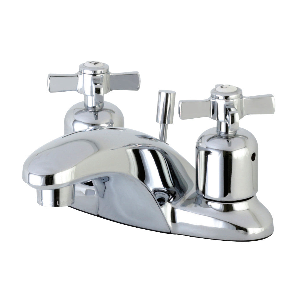 Kingston Brass FB8621ZX 4 in. Centerset Bathroom Faucet, Polished Chrome - BNGBath