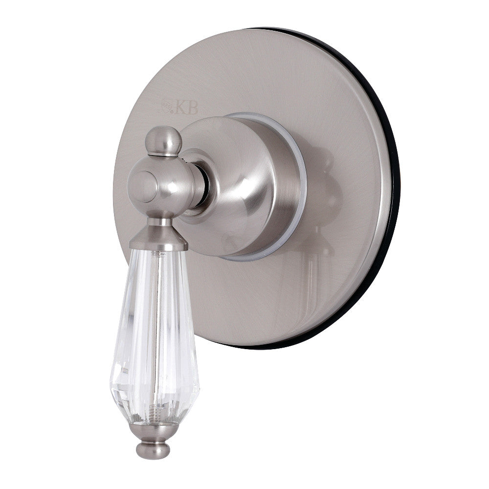 Kingston Brass KS3038WLL 3-Way Diverter Valve with Trim Kit, Brushed Nickel - BNGBath