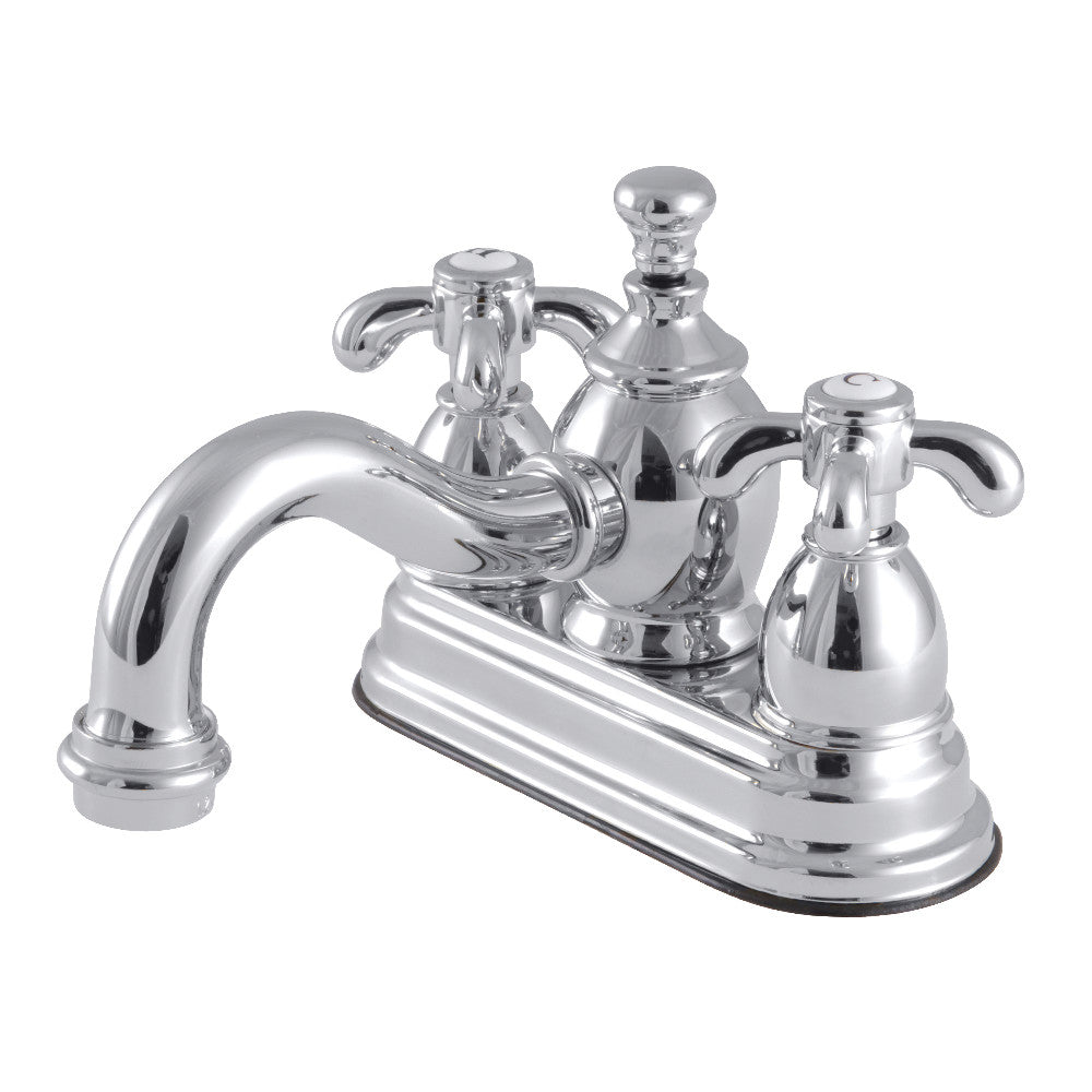 Kingston Brass KS7101TX 4 in. Centerset Bathroom Faucet, Polished Chrome - BNGBath