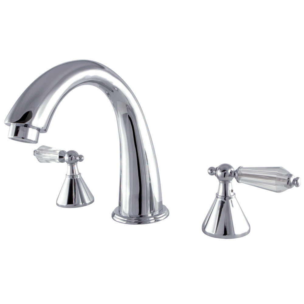 Kingston Brass KS2361WLL Wilshire Roman Tub Faucet, Polished Chrome - BNGBath