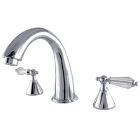 Thumbnail for Kingston Brass KS2361WLL Wilshire Roman Tub Faucet, Polished Chrome - BNGBath