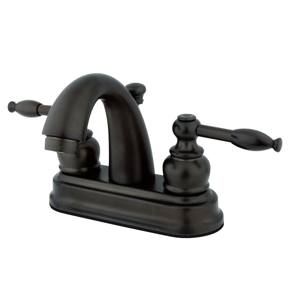 Kingston Brass GKB5615KL 4 in. Centerset Bathroom Faucet, Oil Rubbed Bronze - BNGBath