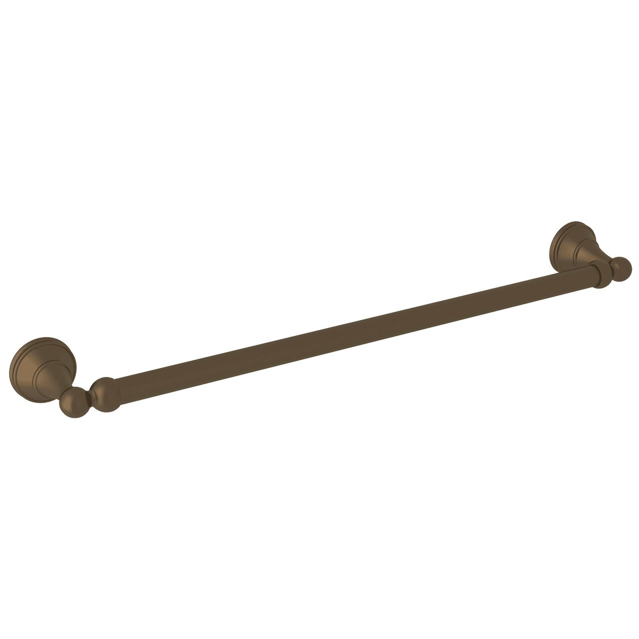 Perrin & Rowe Georgian Era Wall Mount 19 1/2 Inch Single Towel Bar - BNGBath