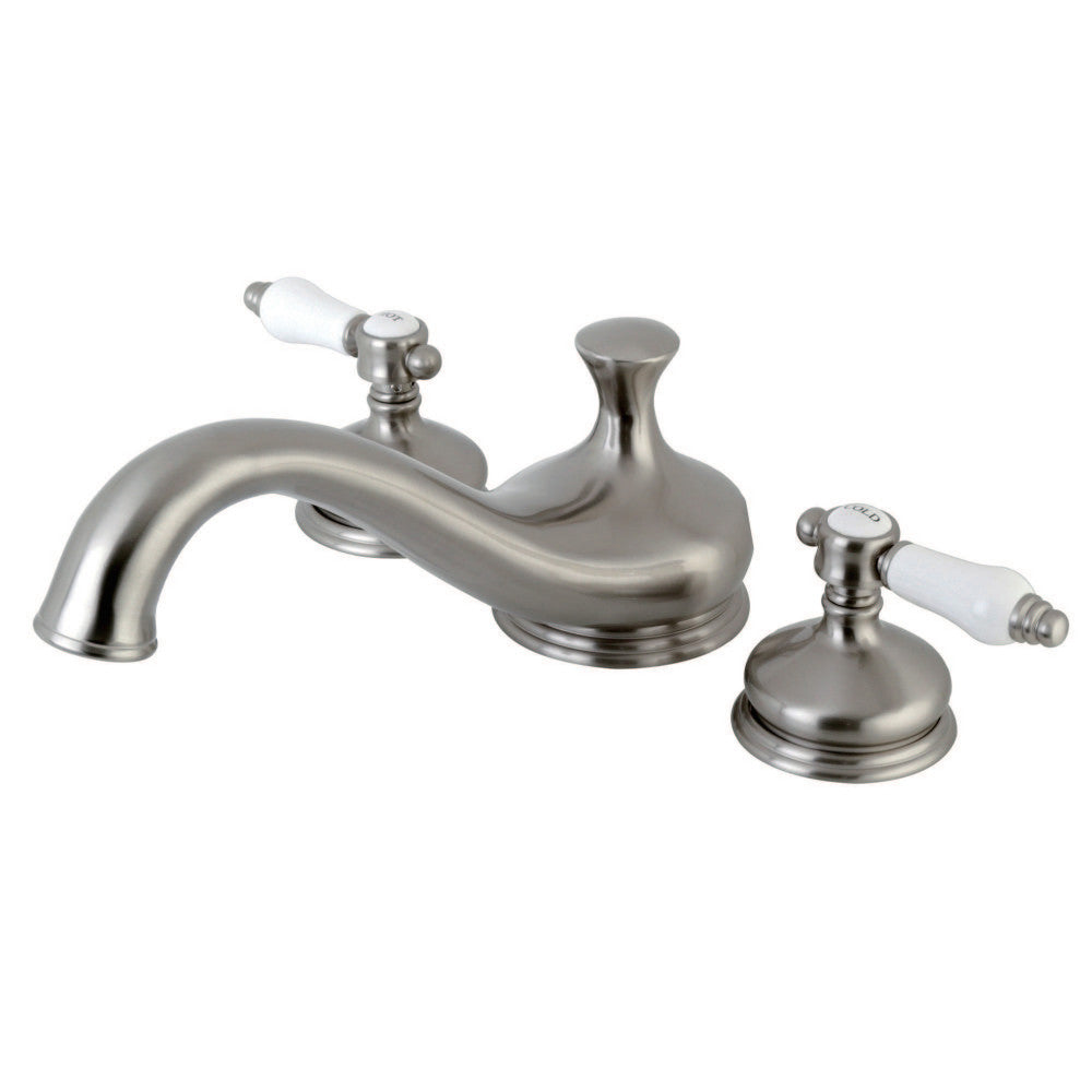 Kingston Brass KS3338BPL Bel-Air Roman Tub Faucet, Brushed Nickel - BNGBath