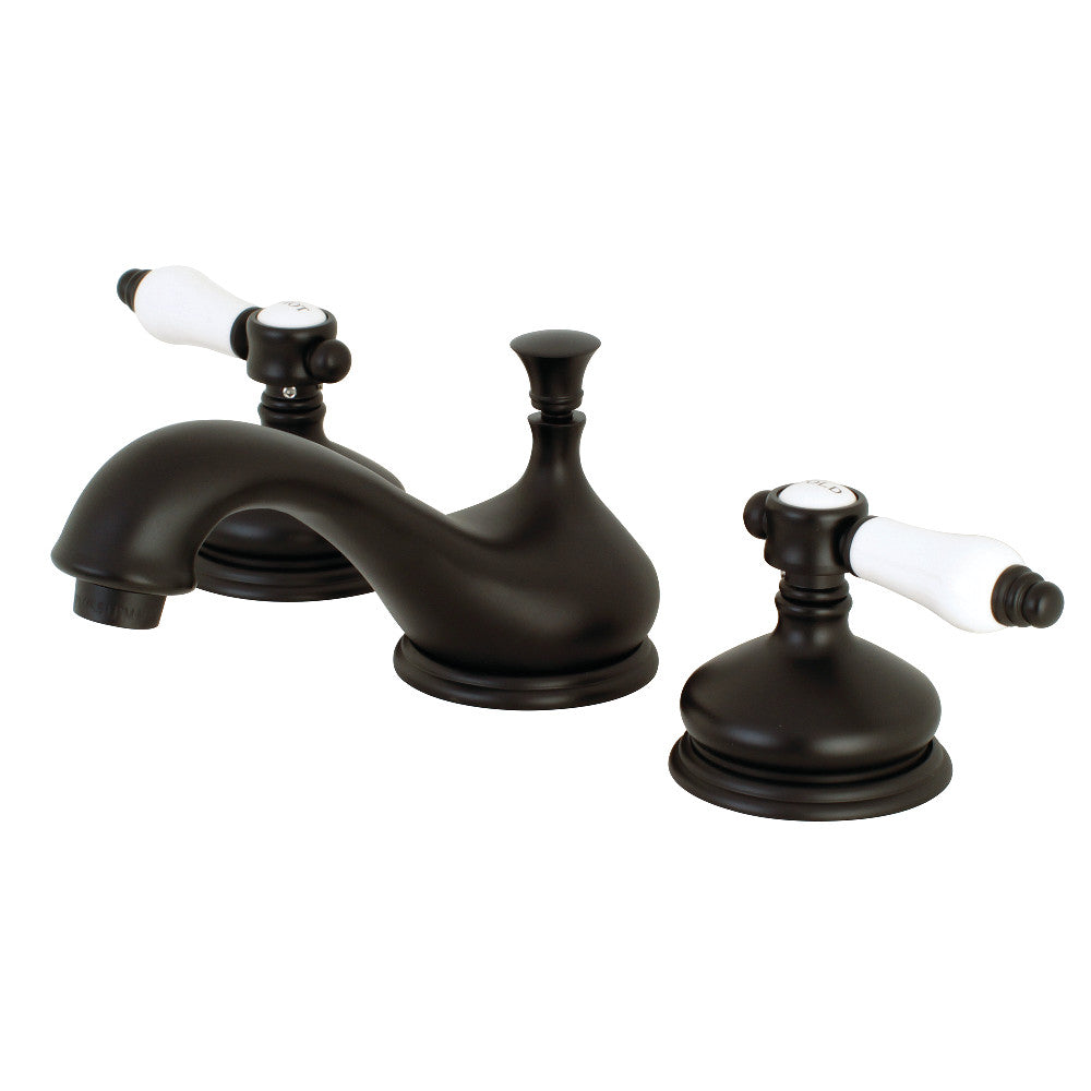 Kingston Brass KS1165BPL 8 in. Widespread Bathroom Faucet, Oil Rubbed Bronze - BNGBath