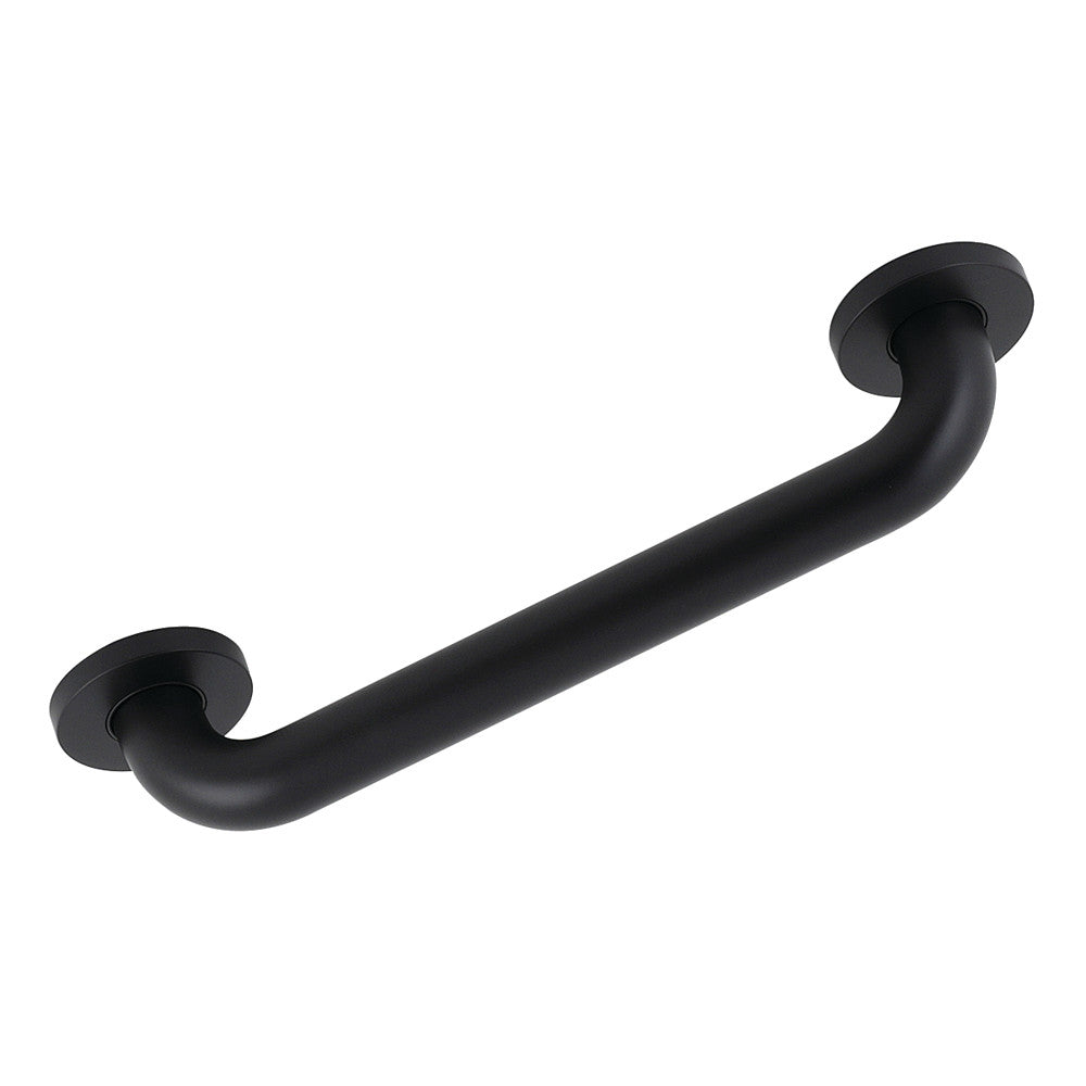 Kingston Brass GDR814120 Silver Sage 12-Inch X 1-1/4-Inch OD ADA Grab Bar, Matte Black - BNGBath