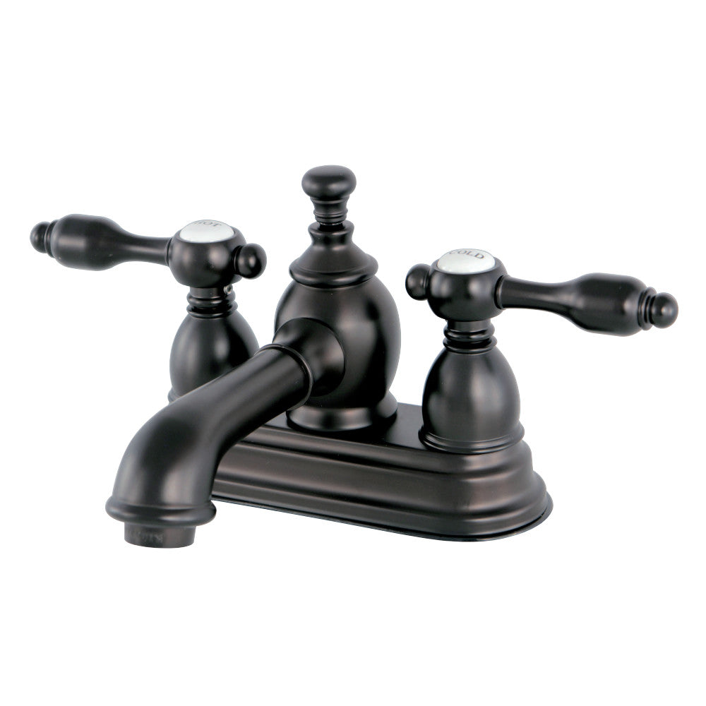 Kingston Brass KS7005TAL 4 in. Centerset Bathroom Faucet, Oil Rubbed Bronze - BNGBath