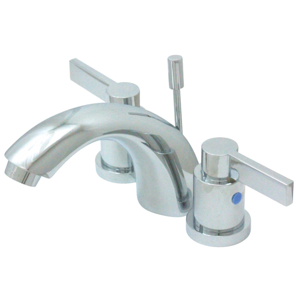 Kingston Brass KB8951NDL Mini-Widespread Bathroom Faucet, Polished Chrome - BNGBath