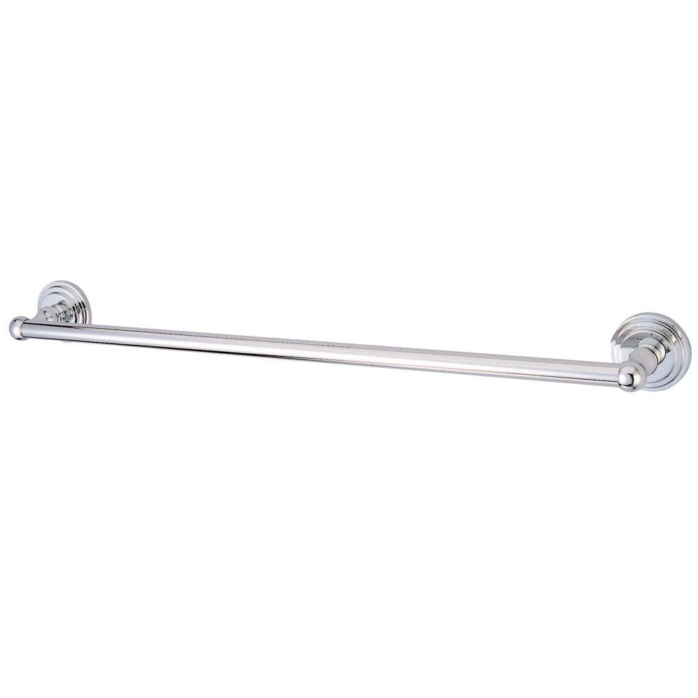 Kingston Brass BA2711C Milano 24" Towel Bar, Polished Chrome - BNGBath