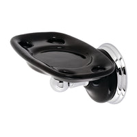 Thumbnail for Kingston Brass BA9115C Water Onyx Soap Dish Holder, Polished Chrome - BNGBath