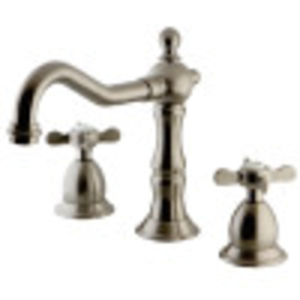 Kingston Brass KS1978BEX 8 in. Widespread Bathroom Faucet, Brushed Nickel - BNGBath