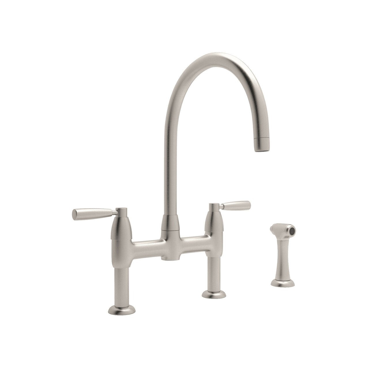 Perrin & Rowe Holborn Bridge Kitchen Faucet with Sidespray - BNGBath