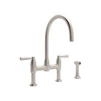 Thumbnail for Perrin & Rowe Holborn Bridge Kitchen Faucet with Sidespray - BNGBath