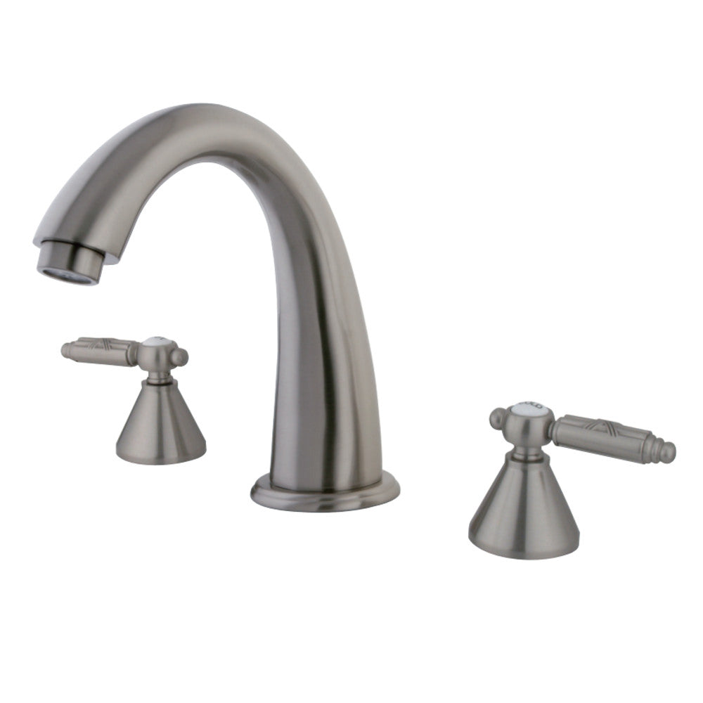 Kingston Brass KS2368GL Roman Tub Faucet, Brushed Nickel - BNGBath