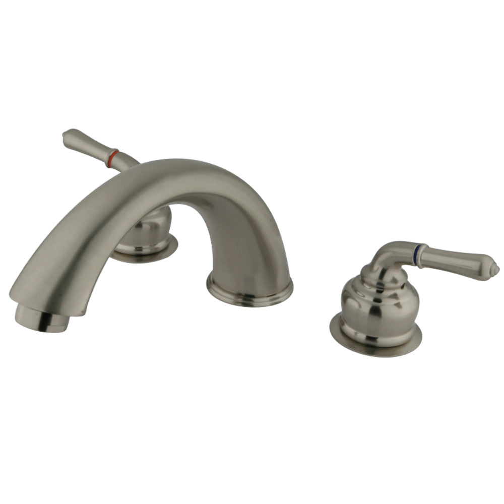 Kingston Brass KC368 Magellan Roman Tub Faucet, Brushed Nickel - BNGBath