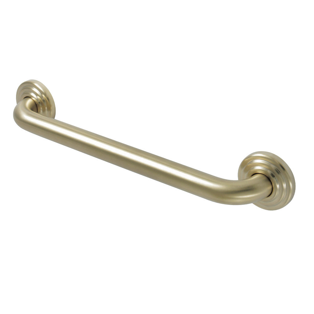 Kingston Brass DR314167 Restoration 16-Inch Decorative 1-1/4-Inch OD Grab Bar, Brushed Brass - BNGBath