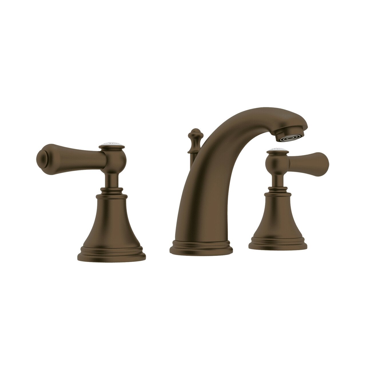 Perrin & Rowe Georgian Era High Neck Widespread Bathroom Faucet - BNGBath