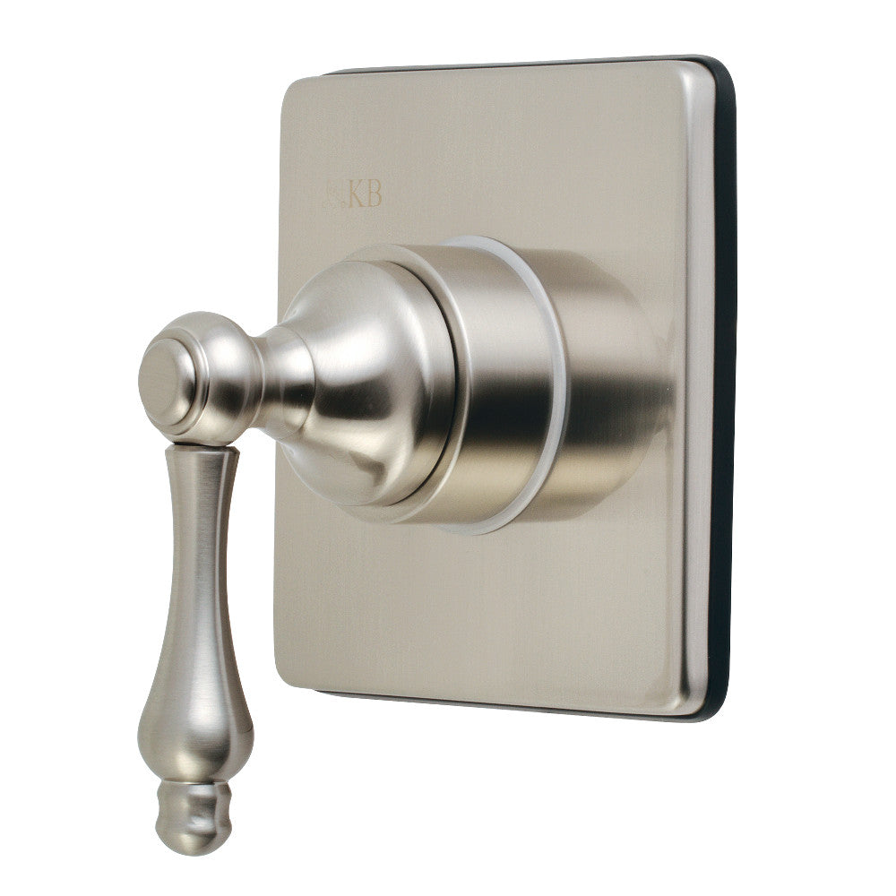 Kingston Brass KS3048AL 3-Way Diverter Valve with Trim Kit, Brushed Nickel - BNGBath