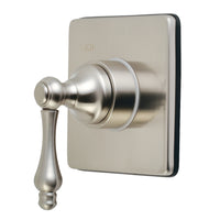 Thumbnail for Kingston Brass KS3048AL 3-Way Diverter Valve with Trim Kit, Brushed Nickel - BNGBath