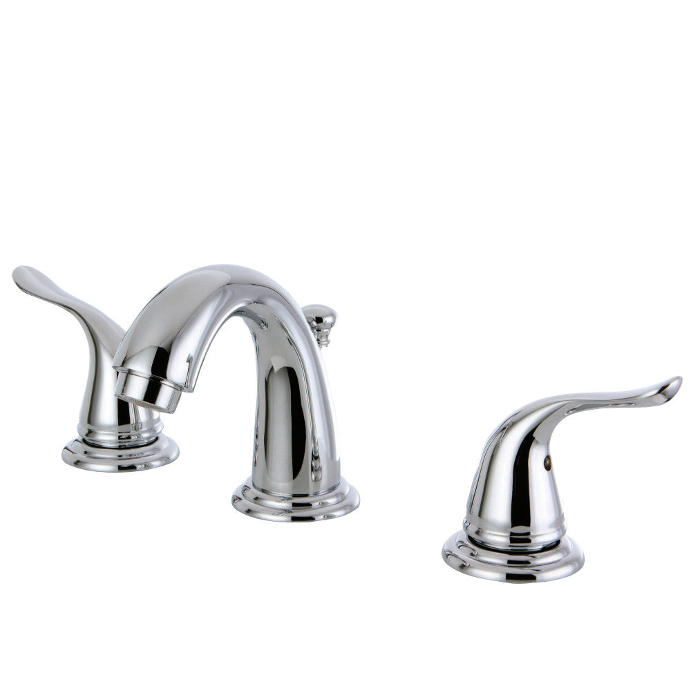 Kingston Brass KB2911YL Yosemite Widespread Bathroom Faucet, Polished Chrome - BNGBath