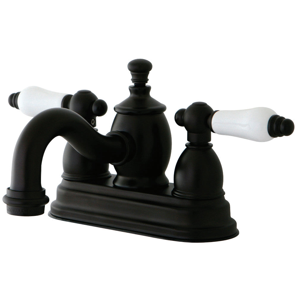 Kingston Brass KS7105PL 4 in. Centerset Bathroom Faucet, Oil Rubbed Bronze - BNGBath