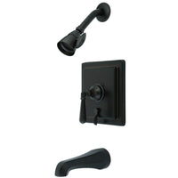 Thumbnail for Kingston Brass KB86554HL Metropolitan Tub & Shower Faucet With Diverter, Oil Rubbed Bronze - BNGBath