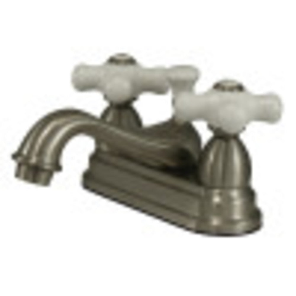 Kingston Brass CC19L8 4 in. Centerset Bathroom Faucet, Brushed Nickel - BNGBath