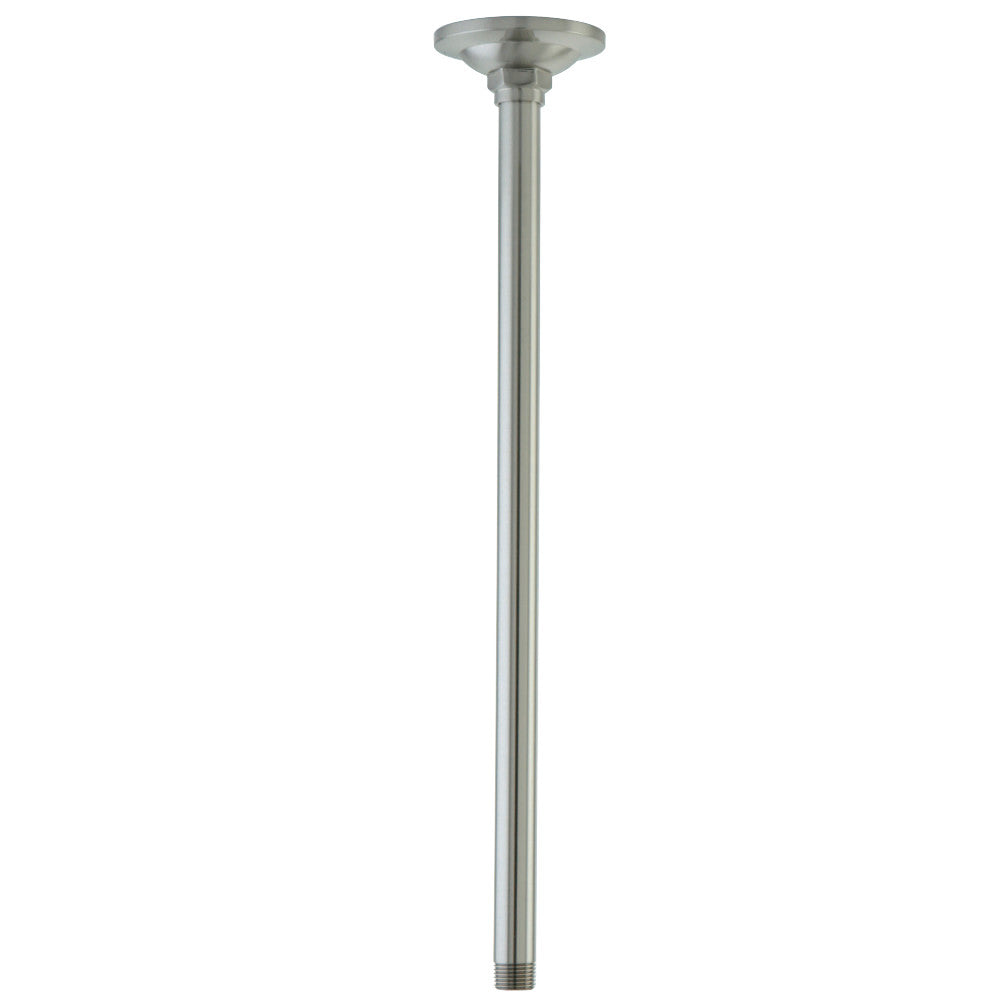 Kingston Brass K217A8 Trimscape 17" Rain Drop Shower Arm, Brushed Nickel - BNGBath