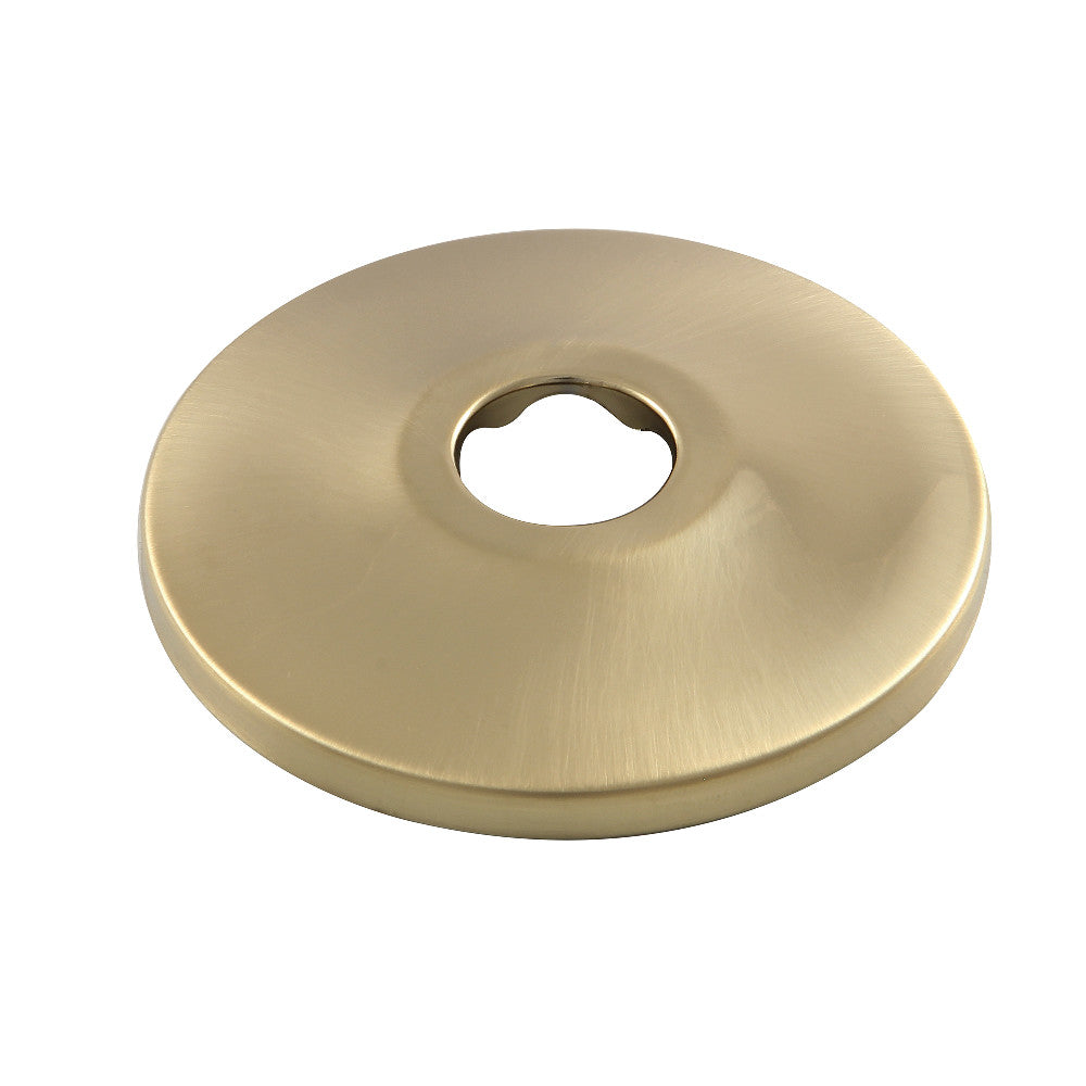 Kingston Brass FL587 Made To Match 5/8" OD Brass Flange, Brushed Brass - BNGBath