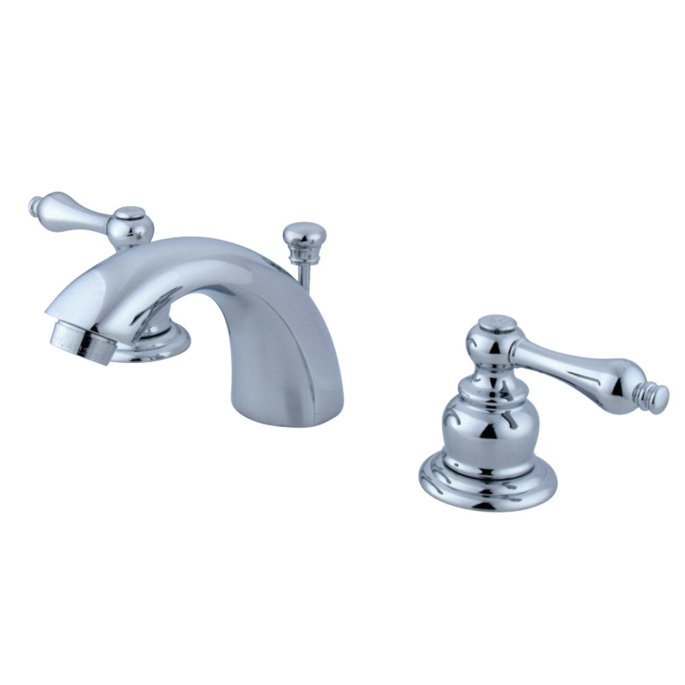 Kingston Brass KB941AL Victorian Mini-Widespread Bathroom Faucet, Polished Chrome - BNGBath