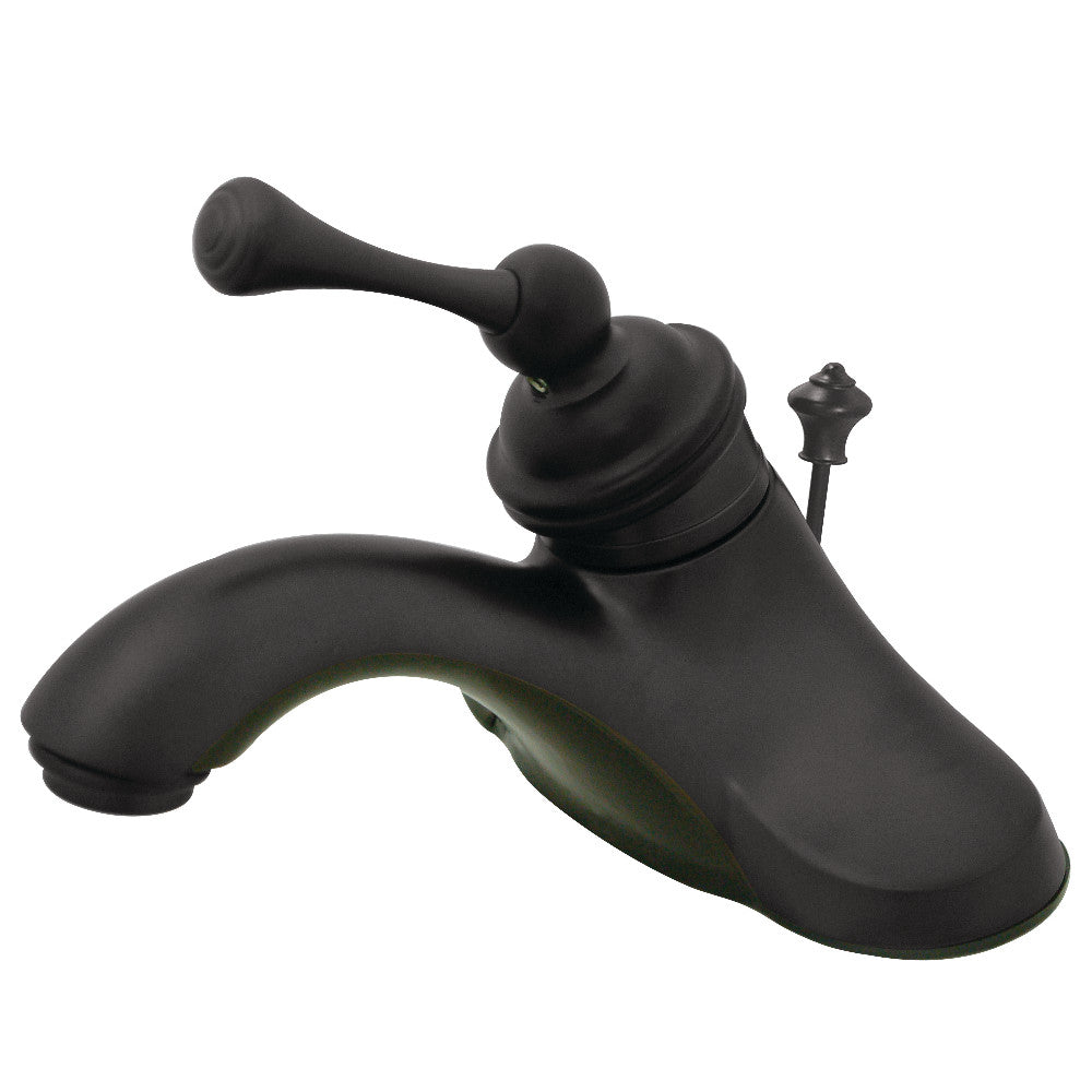 Kingston Brass KB3545BL 4 in. Centerset Bathroom Faucet, Oil Rubbed Bronze - BNGBath