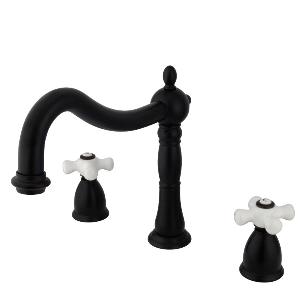 Kingston Brass KS1345PX Heritage Roman Tub Faucet, Oil Rubbed Bronze - BNGBath