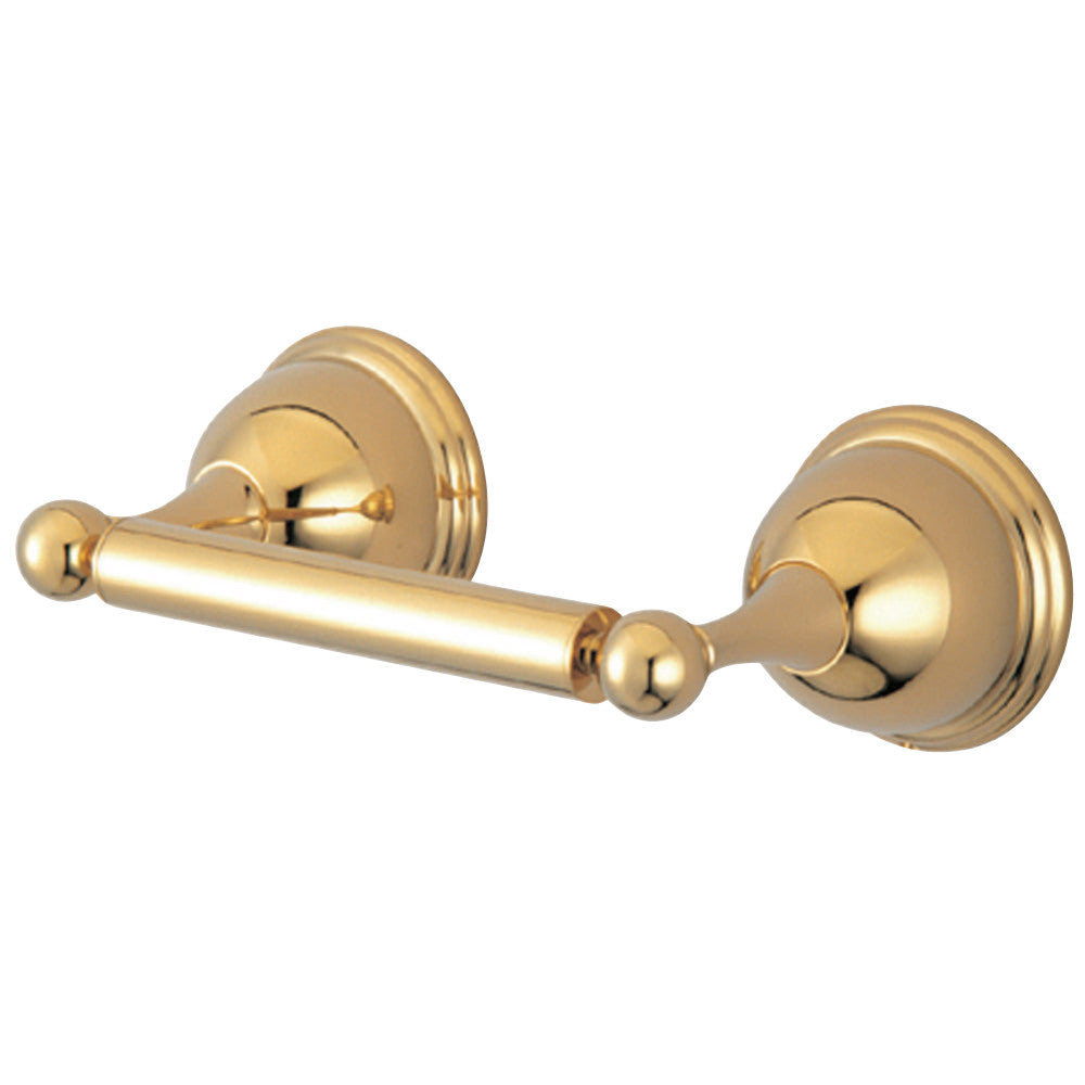 Kingston Brass BA3968PB Restoration Toilet Paper Holder, Polished Brass - BNGBath