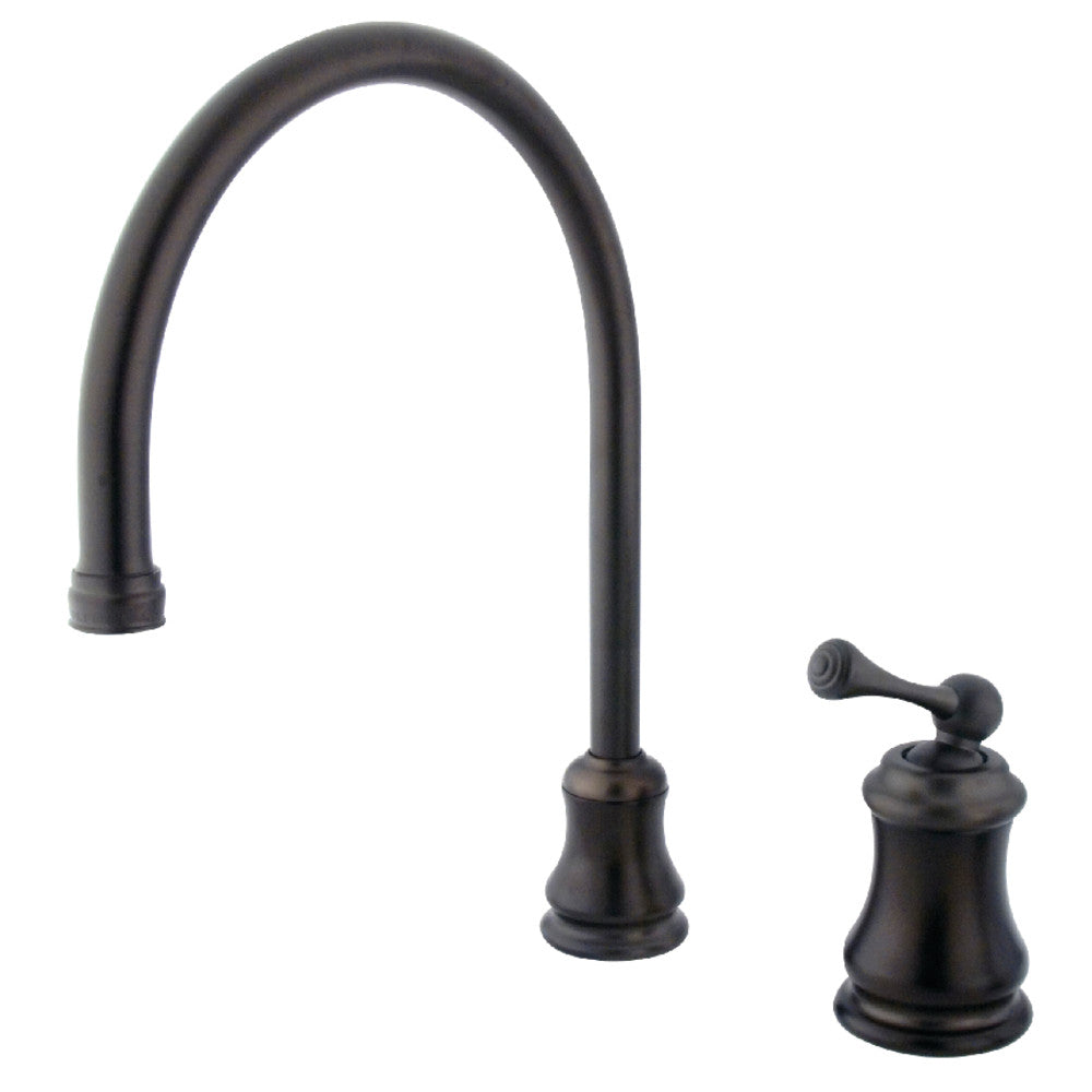 Kingston Brass KS3815BLLS Single-Handle Kitchen Faucet, Oil Rubbed Bronze - BNGBath