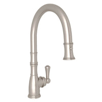 Thumbnail for Perrin & Rowe Georgian Era Traditional Pulldown Faucet - BNGBath