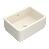 Thumbnail for Shaws Original Lancaster Single Bowl Farmhouse Apron Front Fireclay Kitchen Sink - BNGBath