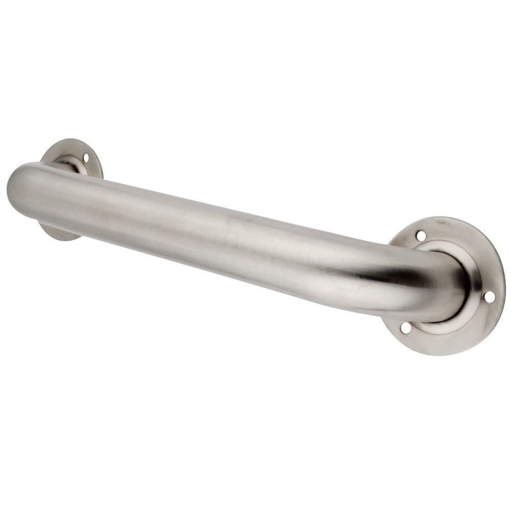 Kingston Brass GB1212ES 12" Stainless Steel Grab Bar, Brushed Nickel - BNGBath