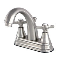 Thumbnail for Kingston Brass KS7618BEX 4 in. Centerset Bathroom Faucet, Brushed Nickel - BNGBath