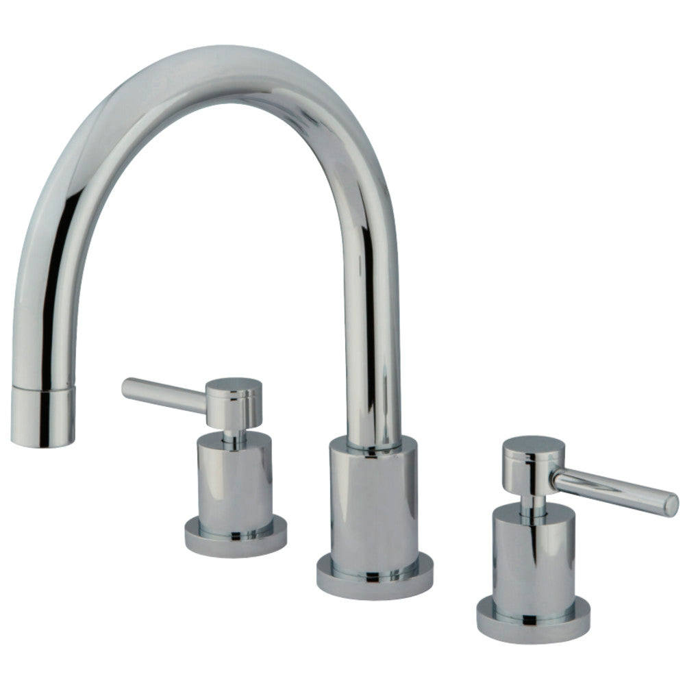 Kingston Brass KS8321DL Concord Roman Tub Faucet, Polished Chrome - BNGBath