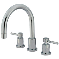 Thumbnail for Kingston Brass KS8321DL Concord Roman Tub Faucet, Polished Chrome - BNGBath