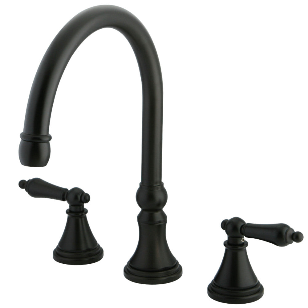 Kingston Brass KS2345AL Roman Tub Faucet, Oil Rubbed Bronze - BNGBath