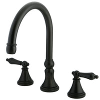 Thumbnail for Kingston Brass KS2345AL Roman Tub Faucet, Oil Rubbed Bronze - BNGBath