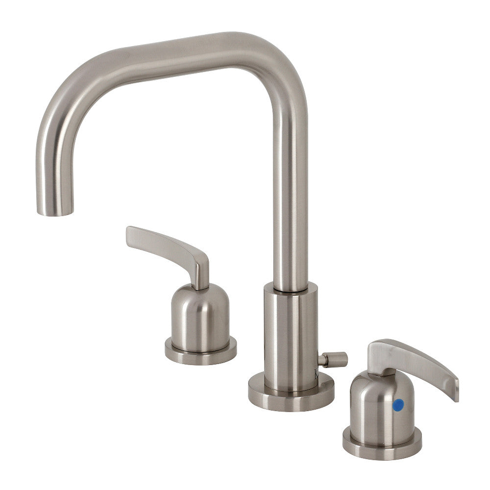 Kingston Brass FSC8938EFL Centurion Widespread Bathroom Faucet with Brass Pop-Up, Brushed Nickel - BNGBath