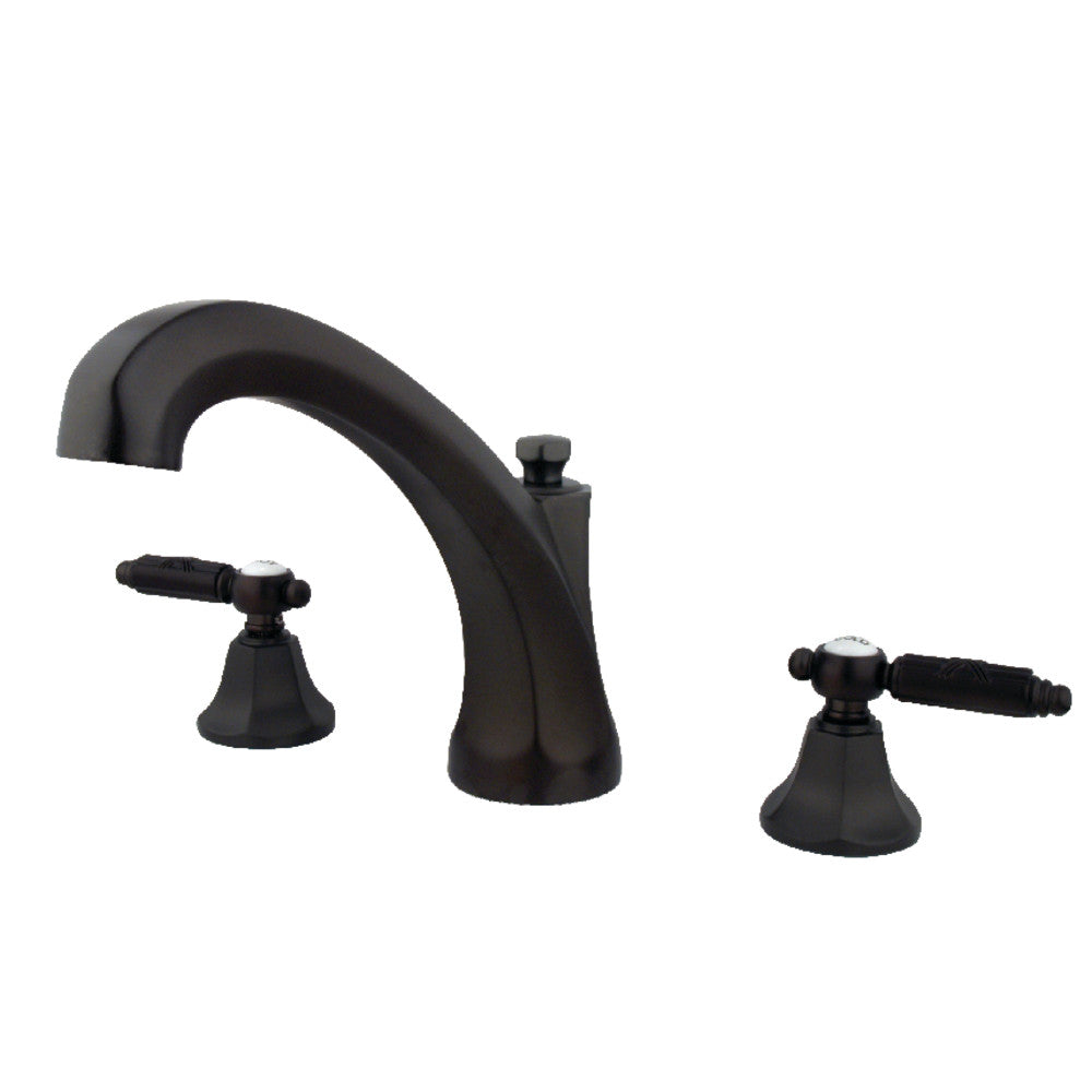 Kingston Brass KS4325GL Georgian Roman Tub Faucet, Oil Rubbed Bronze - BNGBath