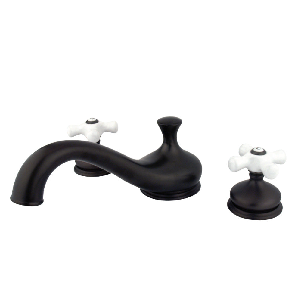 Kingston Brass KS3335PX Heritage Roman Tub Faucet, Oil Rubbed Bronze - BNGBath