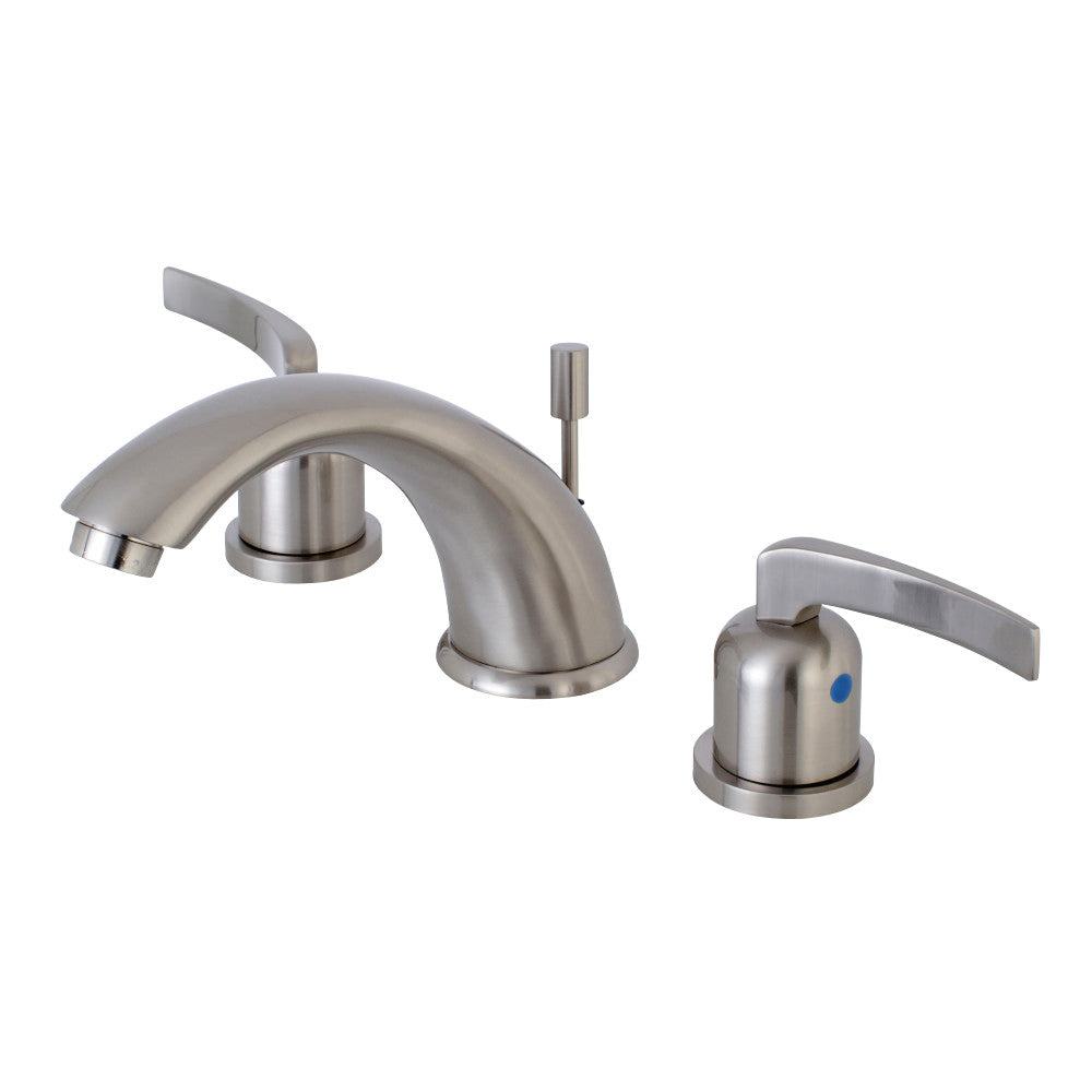 Kingston Brass KB8968EFL 8 in. Widespread Bathroom Faucet, Brushed Nickel - BNGBath